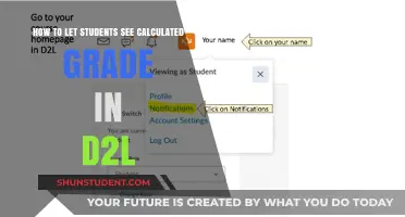 Empowering Students: Viewing Calculated Grades in D2L Made Easy