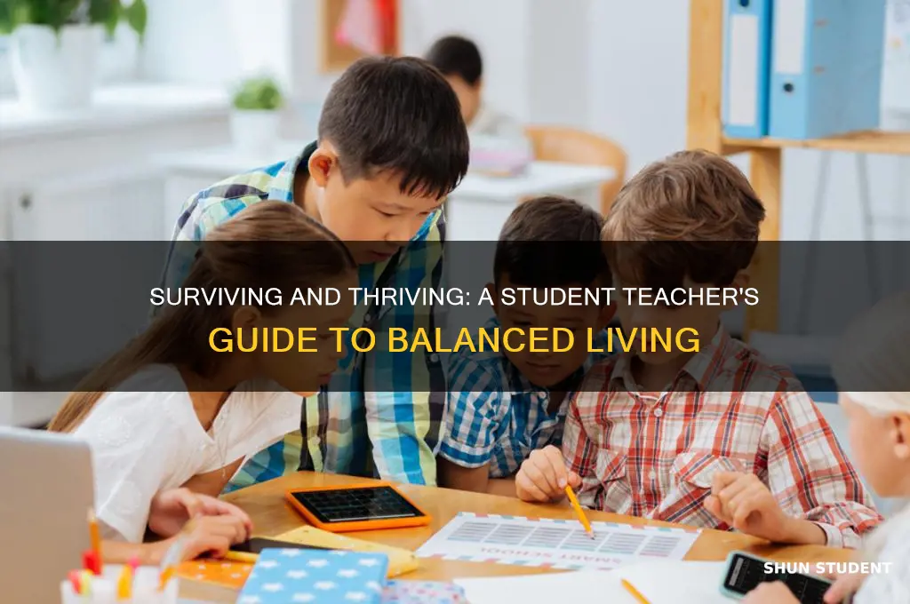 how to live when student teaching