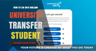 Transfer Student? Here's How to Log into Oakland University