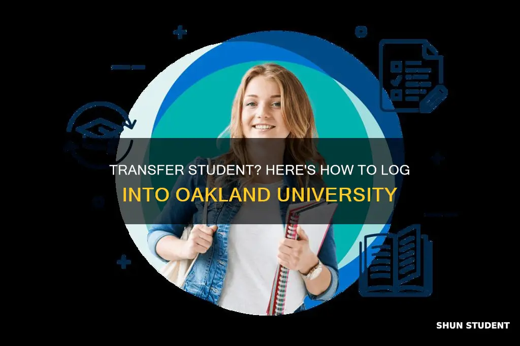how to log into oakland university transfer student