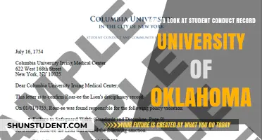 Exploring Student Conduct Records at the University of Oklahoma