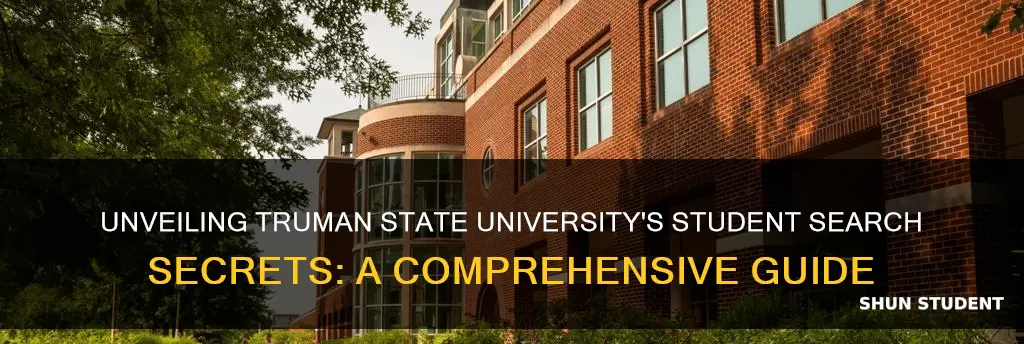 how to look up students at truman state university