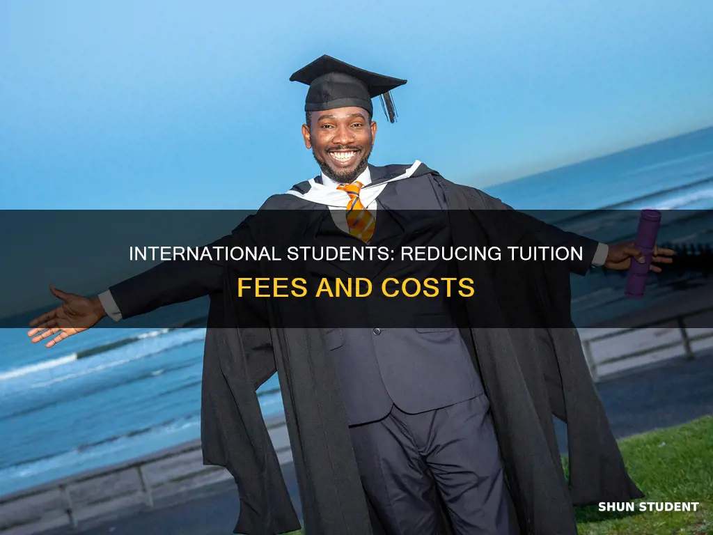 how to lower tuition for international students
