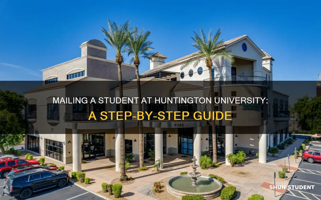 how to mail a student at huntington university