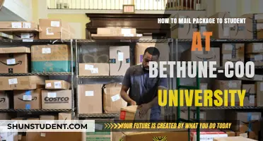 Mailing Packages to Students at Bethune-Cookman University