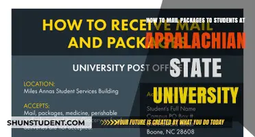 Mailing Packages to Appalachian State University Students: A Guide