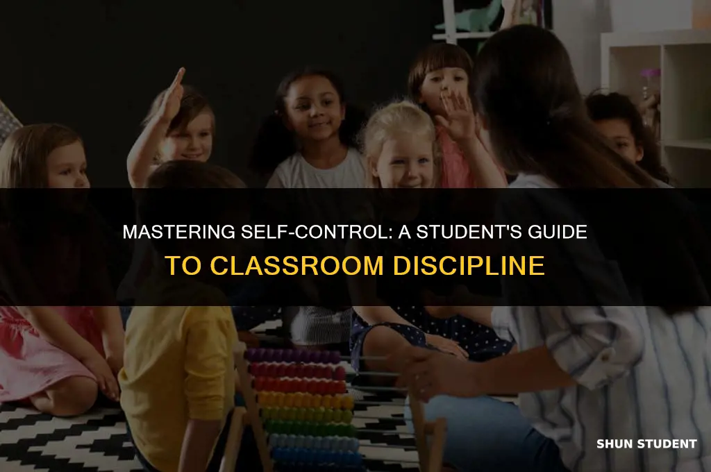 how to maintain discipline in class by students