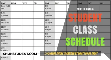 Crafting the Perfect Student Class Schedule: Tips and Tricks