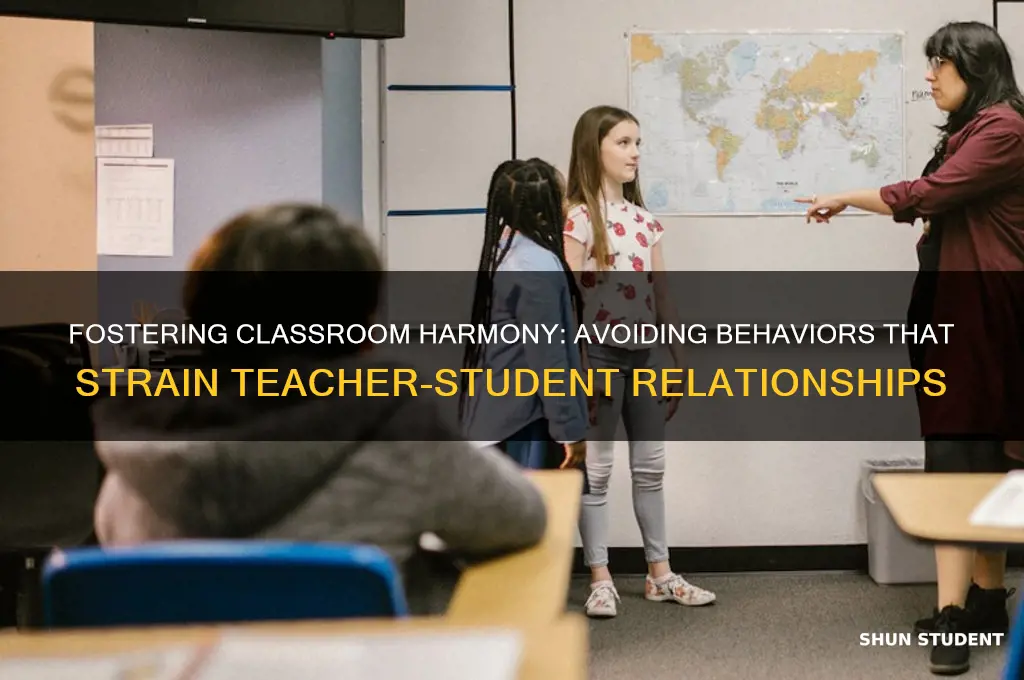 how to make a teacher hate another student