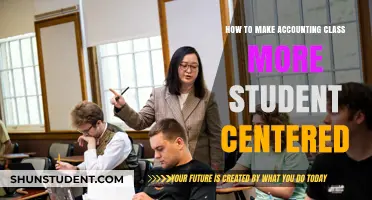 Transforming Accounting Class: A Student-Centered Approach