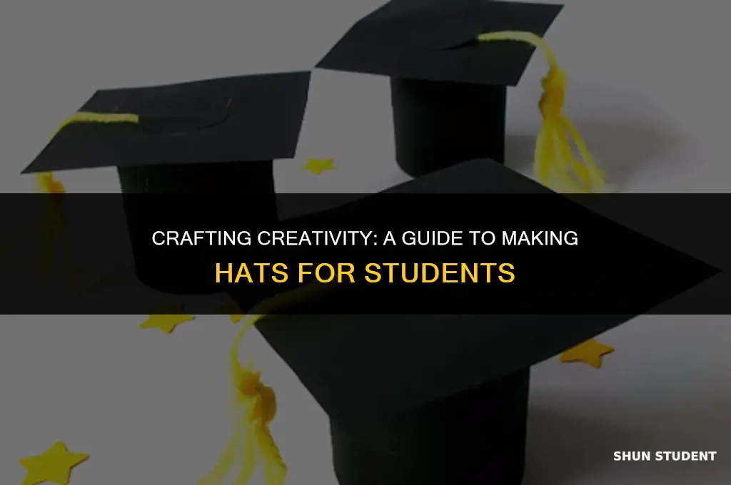 how to make hats for students