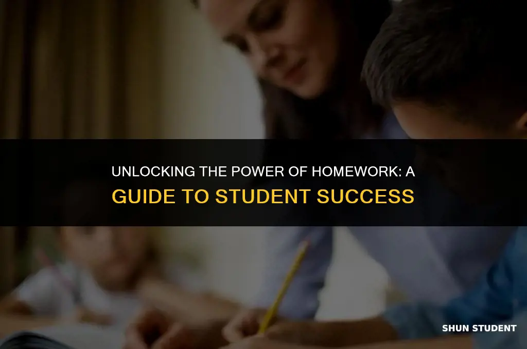 how to make homework benefits students