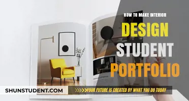 Crafting a Standout Interior Design Student Portfolio: Tips and Tricks