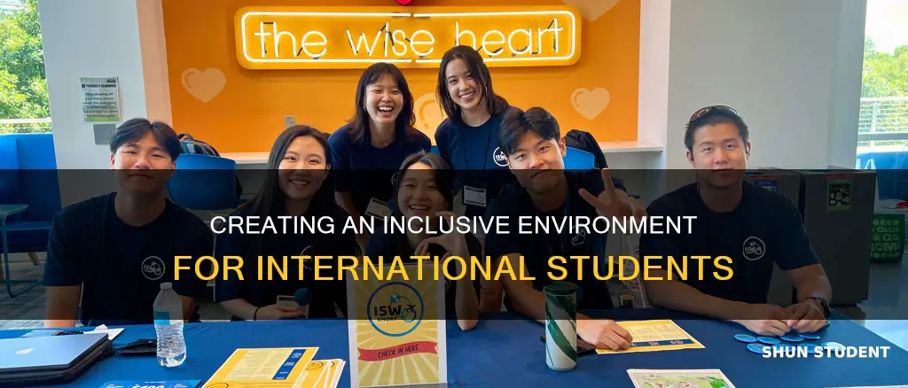 how to make international students feel welcome