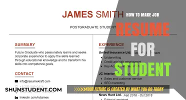 Crafting a Winning Student Resume: Tips and Tricks