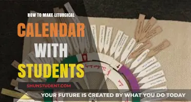 Crafting a Liturgical Calendar: A Student-Led Journey Through Faith and Time