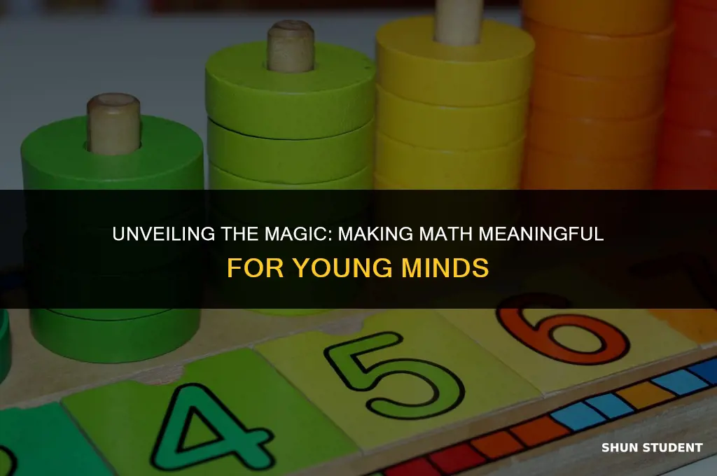 how to make math meaningful for students