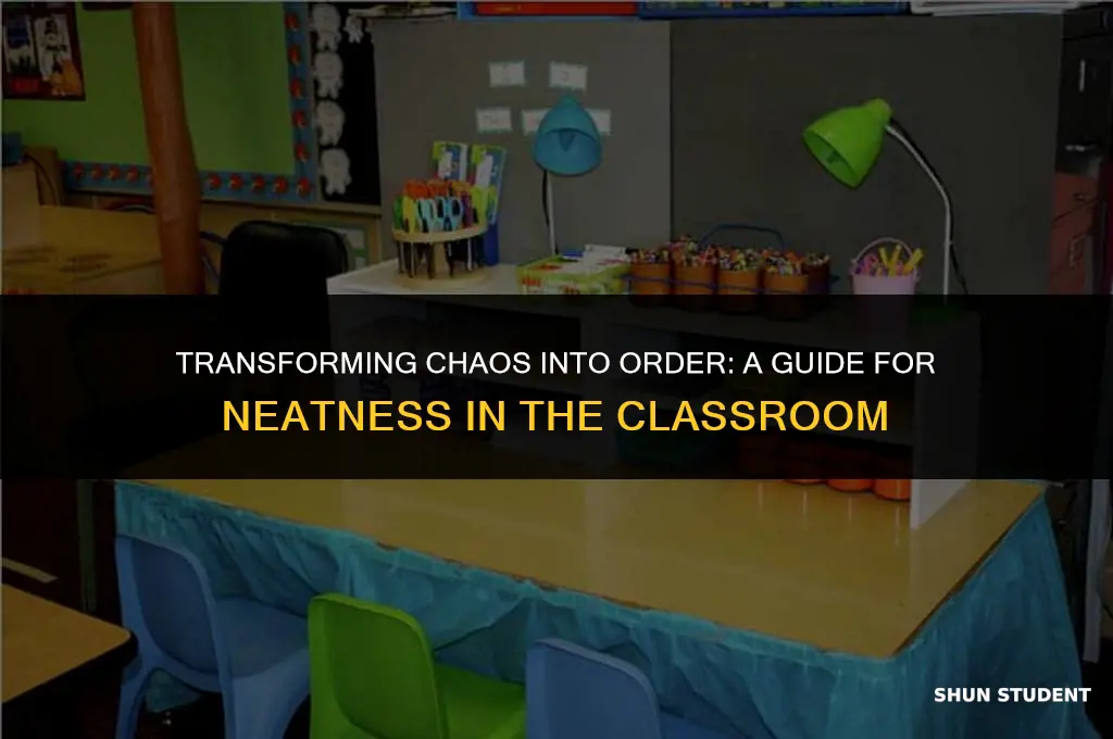 how to make messy students neat