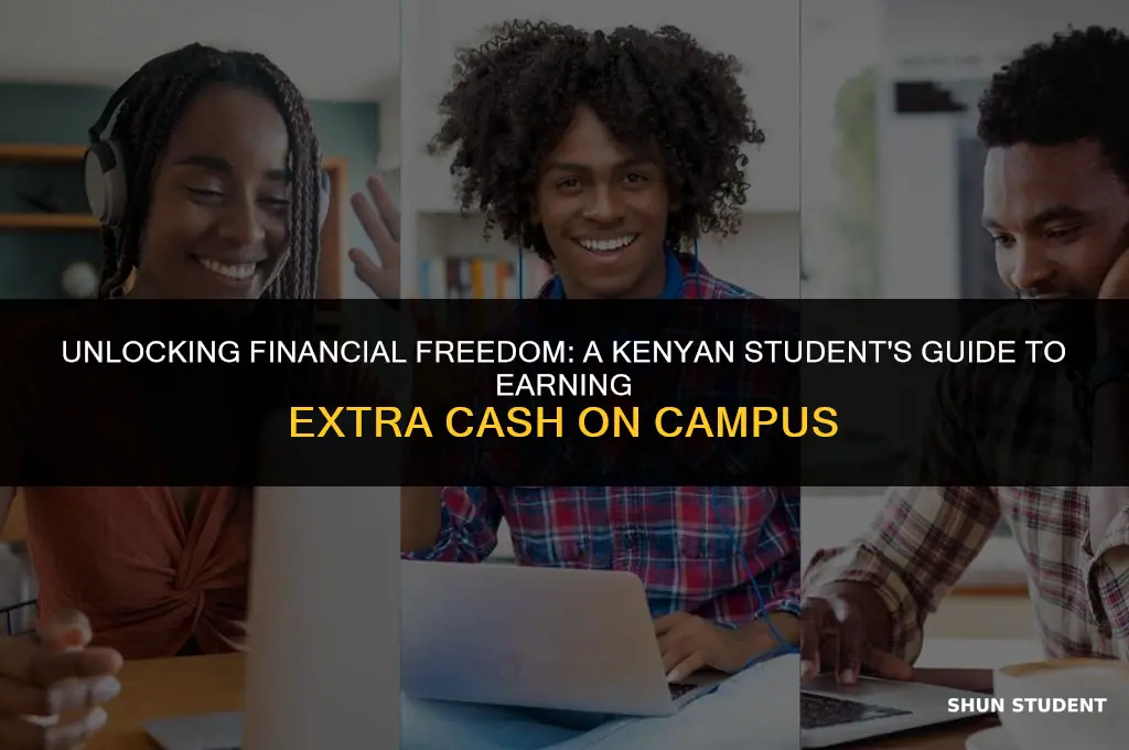 how to make money as a campus student in kenya