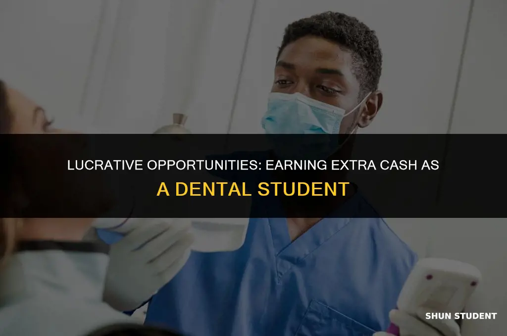 how to make money as a dental student