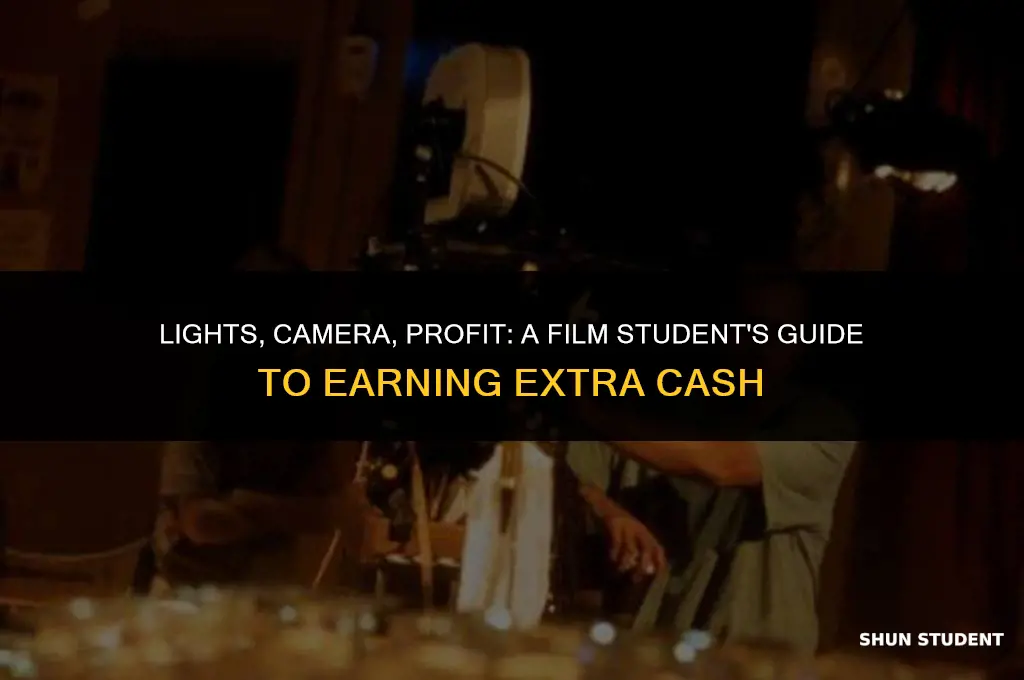 how to make money as a film student