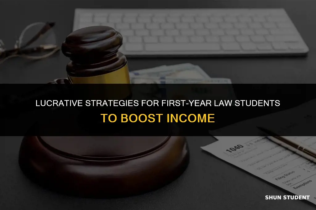 how to make money as a first year law student