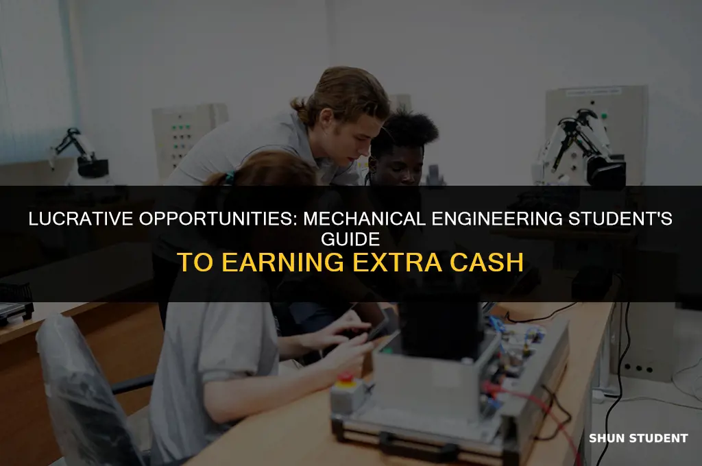 how to make money as a mechanical engineering student