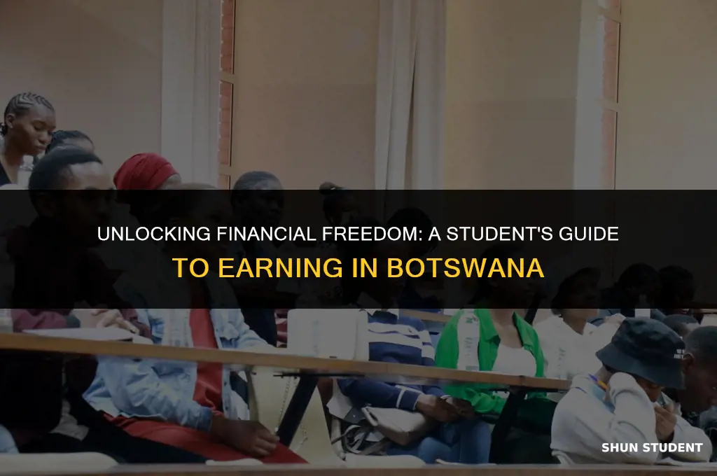 how to make money as a student in botswana