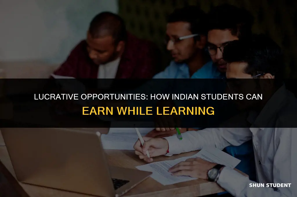 how to make money as a student in india