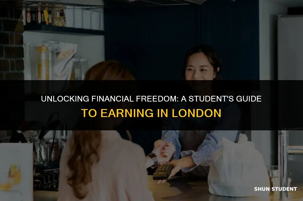 how to make money as a student in london