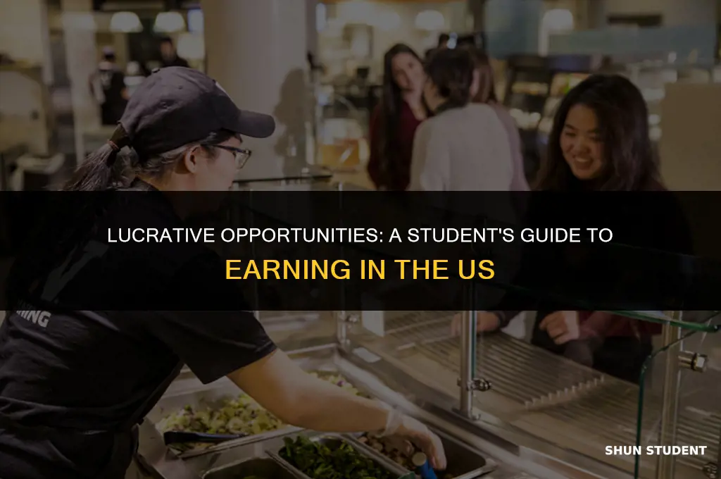 how to make money as a student in us