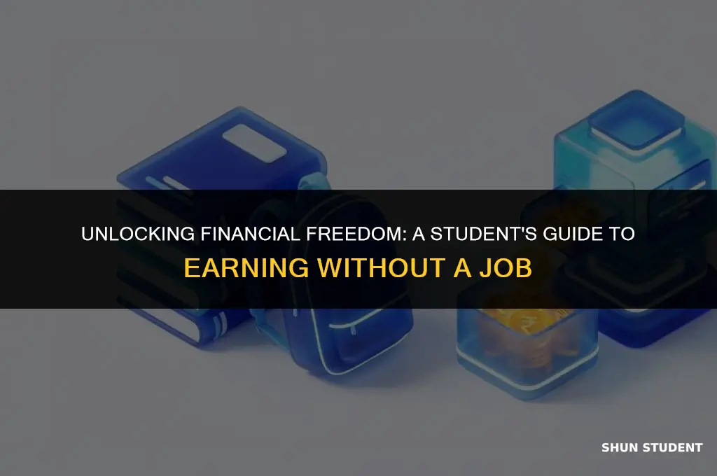 how to make money as a student without a job