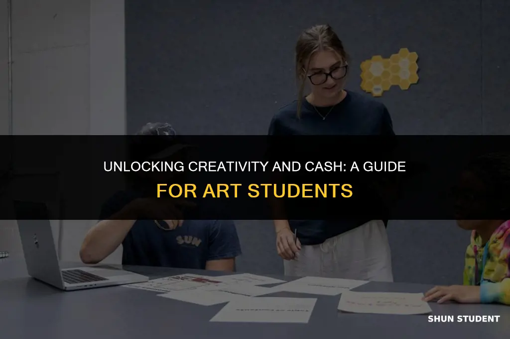 how to make money as an art student