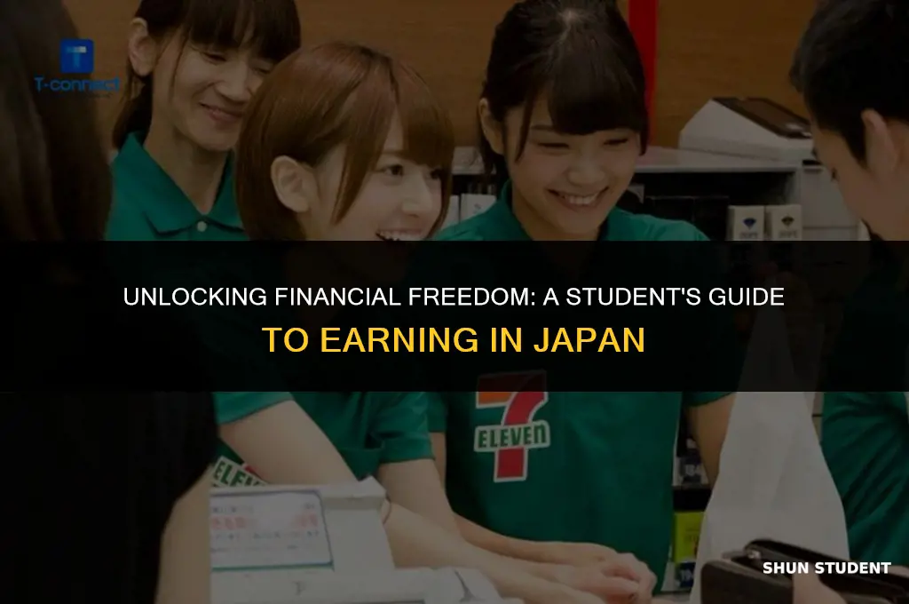 how to make money in japan as a student