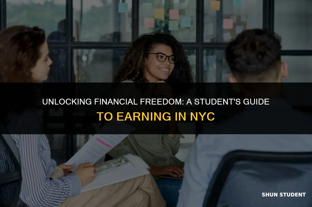 how to make money in nyc as a student