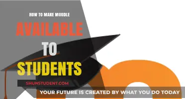 Unlocking Access: A Guide to Making Moodle Available to Students