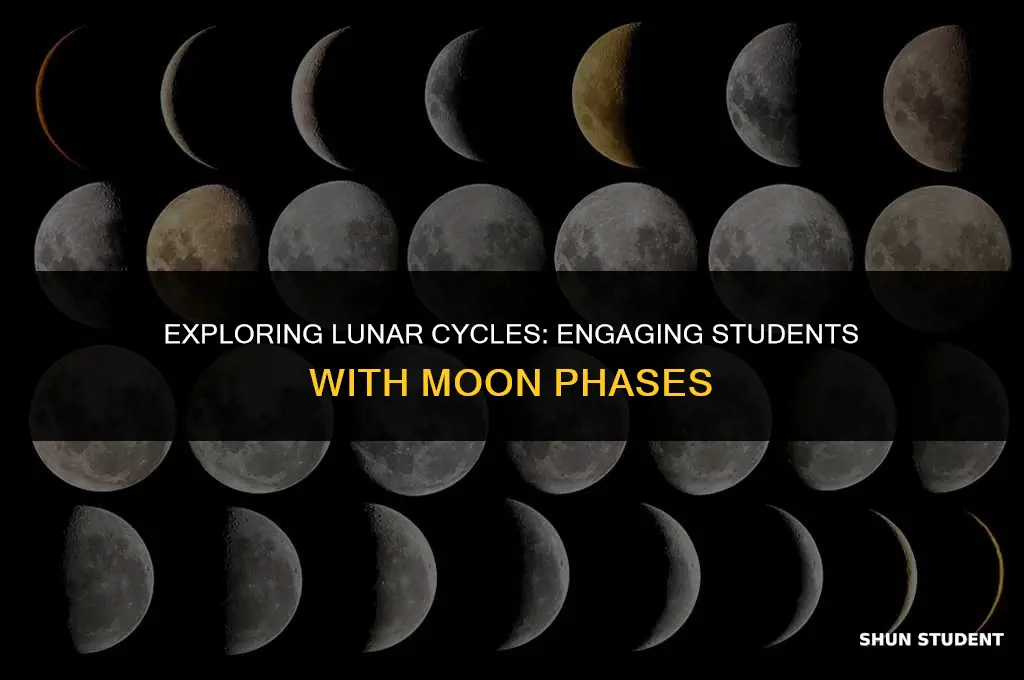 how to make moon phases relevant to students