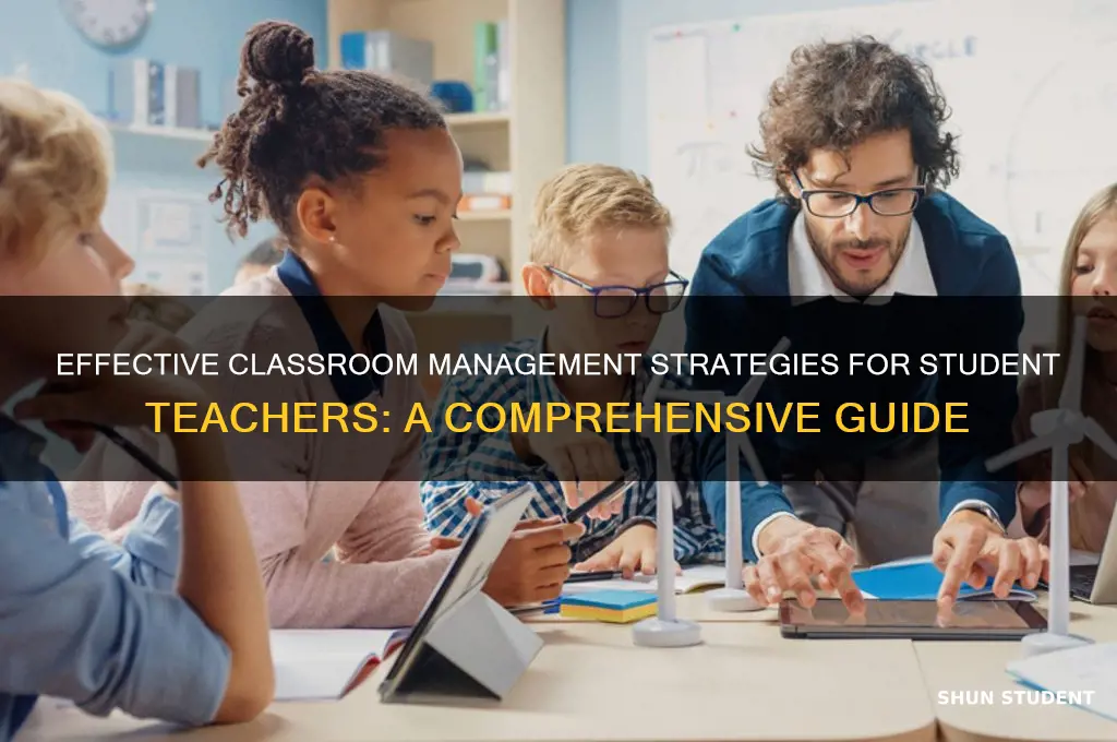 how to manage a classroom as a student teacher