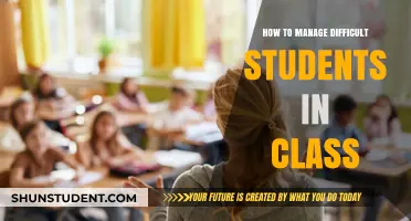 Strategies for Handling Challenging Students in the Classroom