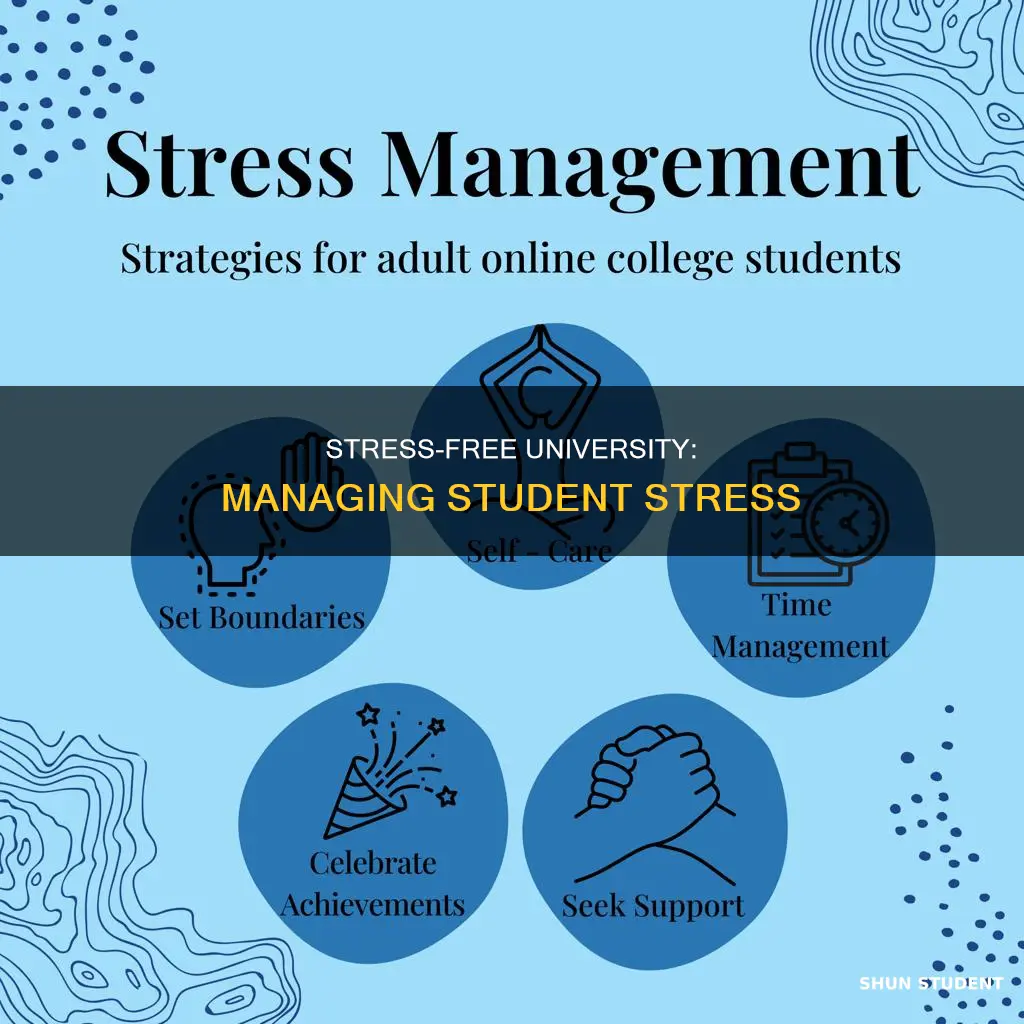 how to manage stress in university students