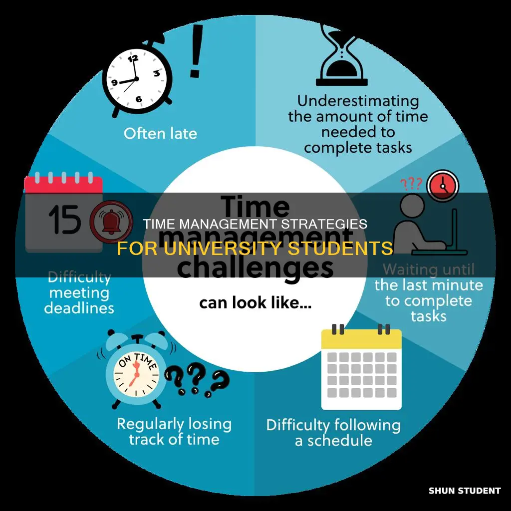 how to manage time as a student university