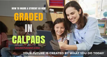 CALPADS Guide: Marking Students as Non-Graded Simplified