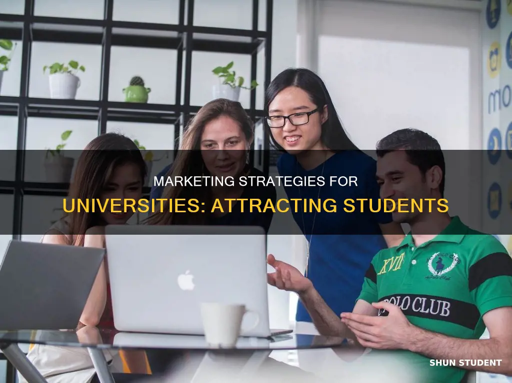 how to market a university to students