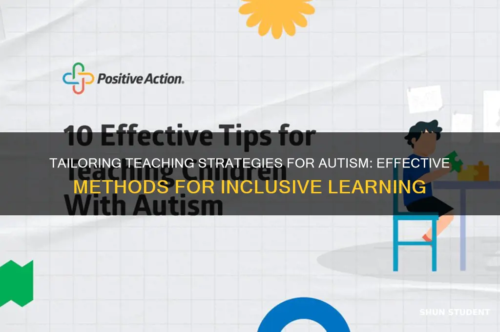 how to modify teaching strategy for autism students