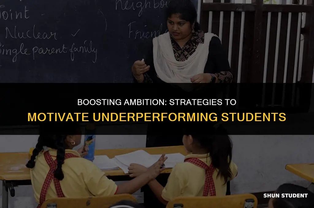 how to motivate students with low grades