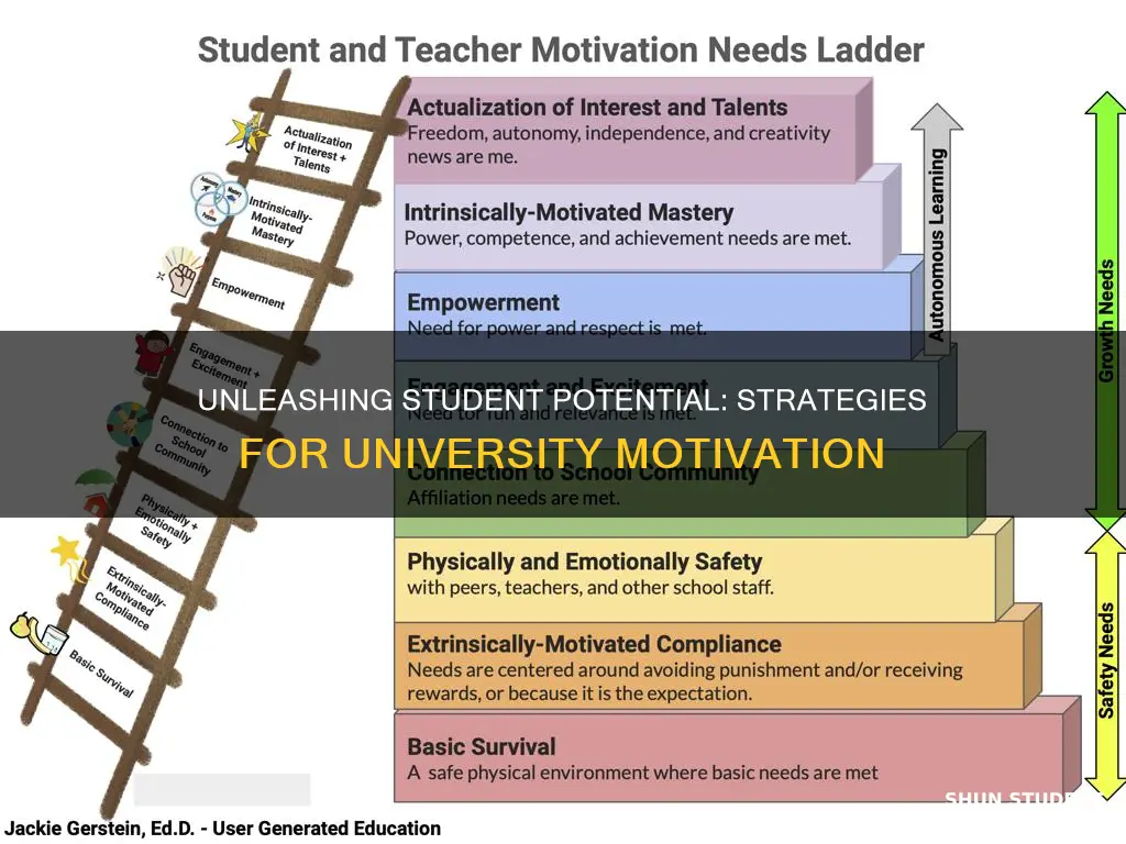 how to motivate university students