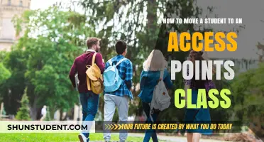 Strategies for Transitioning Students to Access Points Classes