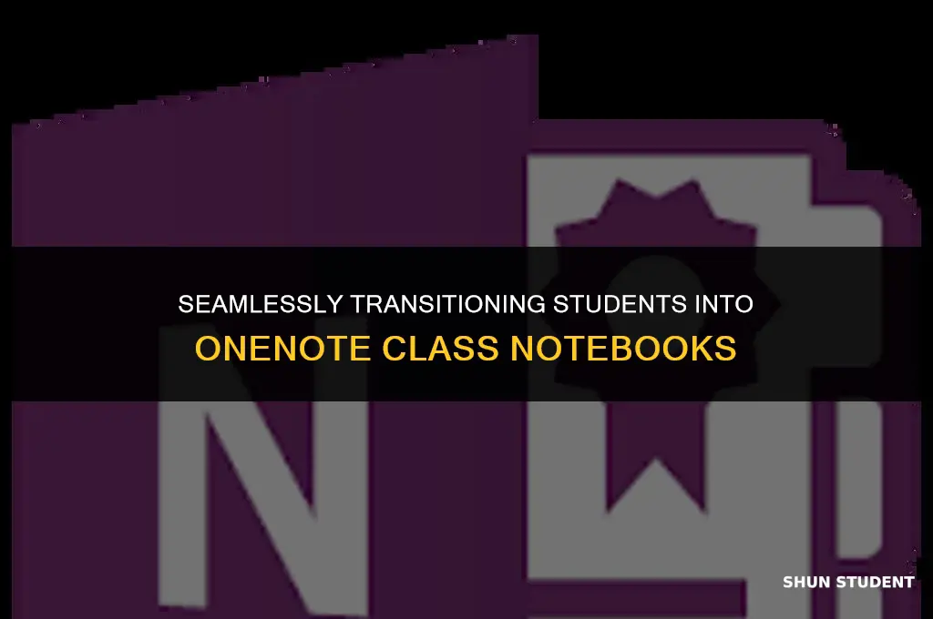 how to move students in onenote class notebook