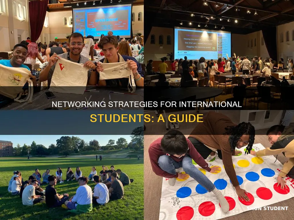 how to network for international students