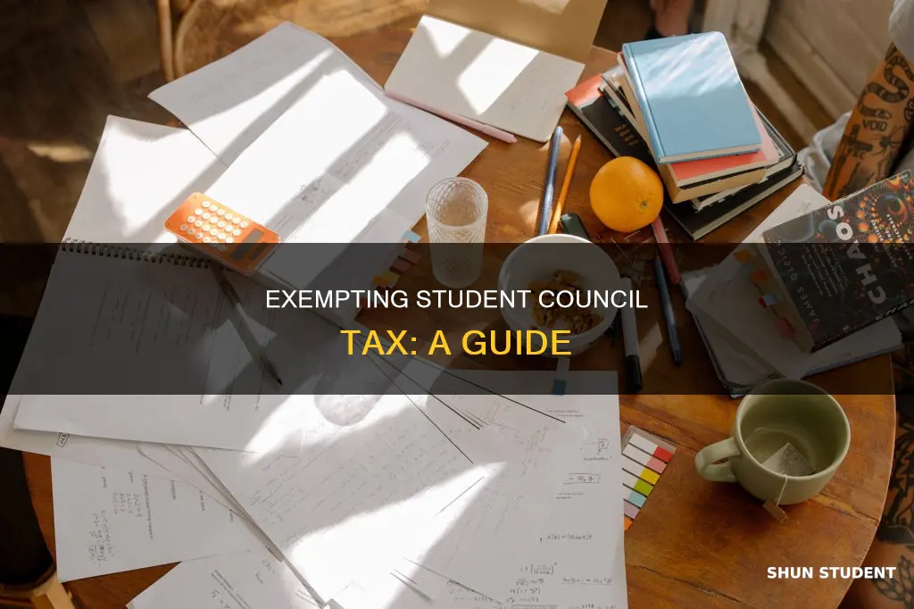 how to not pay council tax as a student